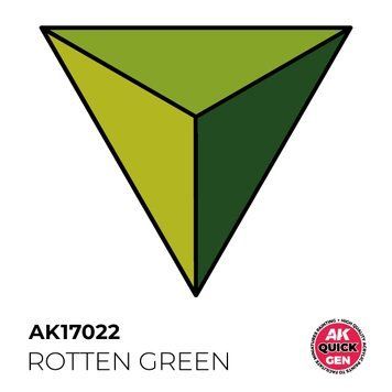 Акрилова фарба ROTTEN GREEN / Згнивший зелений QUICK GEN COLOR AK-interactive AK 17022 AK17022 фото