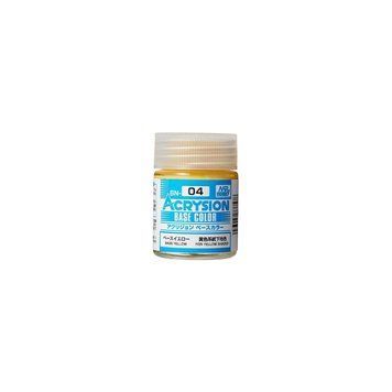 Acrysion Base Color (18 ml) Base Yellow / Акрилова фарба (Базовий жовтий) BN04 фото