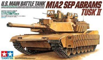Збірна модель 1/35 американський танк M1A2 Abrams SEP TUSK II TAM35326 фото