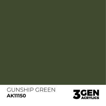 GUNSHIP GREEN - STANDARD / ВЕРТОЛІТНИЙ ЗЕЛЕНИЙ AK11150 фото