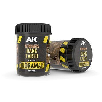 Terrains Dark Earth 250ml / Продукт для відтворення насичених темних відтінків землі AK8018 фото