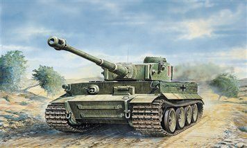 Збірна модель 1/35 Танк Тигр I Ausf. IT0286 фото
