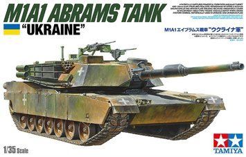 Збірна модель 1/35 танк M1A1 "Абрамс" Україна Tamiya 25216 TAM25216 фото