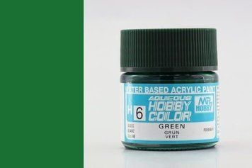 Фарба Mr. Hobby H6 (зелена / GREEN) H6 фото