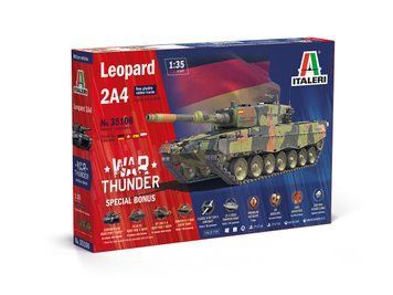 Збірна модель 1/35 Танк Leopard 2 A4 - WAR THUNDER Italeri 35106 IT35106 фото