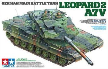 Збірна модель 1/35 Танк Leopard 2 А7В TAM35387 фото
