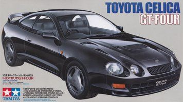 Збірна модель 1/24 автомобіль Toyota CELICA GT-FOUR Tamiya TAM24133 TAM24133 фото