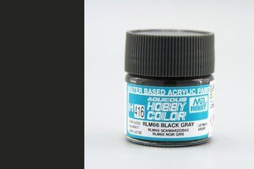 Фарба Mr. Hobby H416 (темно-сіра / RLM66 BLACK GRAY) H416 фото