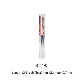 Набір змінних накінечників для пензля 4/0, 3 шт (Fine Brush Tips 4/0 3PCS) Dspiae BT-4.0 4/0 фото