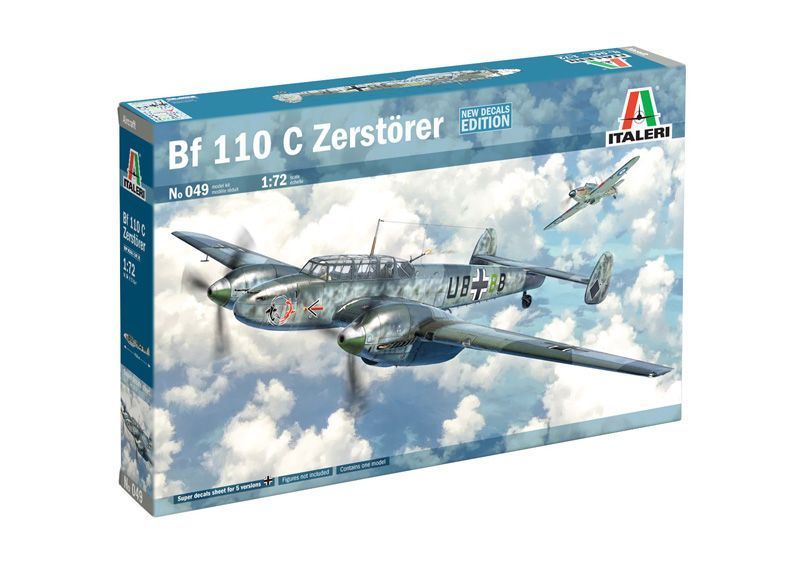 BF 110C ZERSTORER MILITARY AIRPLANE 1941 IT049 фото