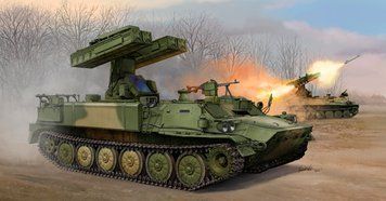 Збірна модель зенітно-ракетного комплексу 9К35 "Стріла-10" СА-13 "Гофер" TR05554 фото