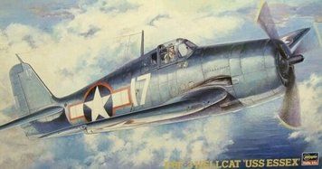 Збірна модель F6F-3 HELLCAT "USS ESSEX" JT34 1:48 HS09134 фото