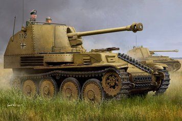 Збірна модель німецького танка Marder III Ausf.M Tank Destroyer Sd.Kfz.138 &ndash; Early. HB80169 фото