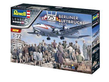 Збірна модель 1/72 Подарунковий набір до 75-річчя Берлінського авіаперельоту REV05652 фото
