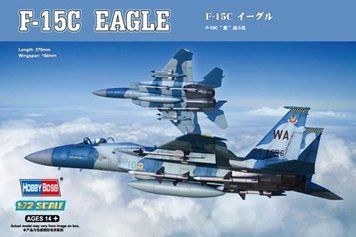 Збірна модель американського винищувача F-15C Eagle Fighter HB80270 фото