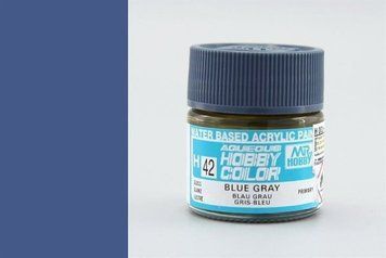 Фарба Mr. Hobby H42 (сіро-блакитна / BLUE GRAY) H42 фото