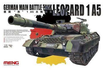 Збірна модель НІМЕЦЬКОГО ОСНОВНОГО БОЙОВОГО ТАНКУ LEOPARD 1 A5 TS-015 фото