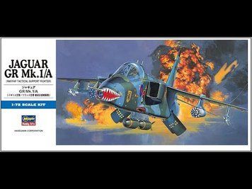 Збірна модель літака JAGUAR GR.Mk.1/AD2 1:72 HS00432 фото