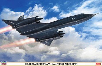 Збірна модель 1/72 американський розвідувальний літак SR-71 Blackbird (A Ver.) HS02464 фото