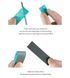 Набір гнучких брусків 180&ndash;800 грит, 30 шт (#180~#800 SANDING SPONGE 30PCS) Dspiae SS-S01 SS-S01 фото 4