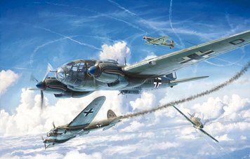 літак Heinkel He 111H Battle of Britain 80th Anniversary IT1436 фото