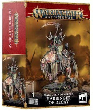 Warhammer Age of Sigmar Maggotkin of Nurgle Harbinger of Decay 99120201187 фото