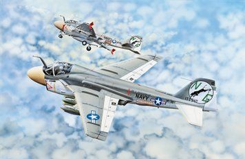 Збірна модель літака A-6A "INTRUDER" TR02249 фото