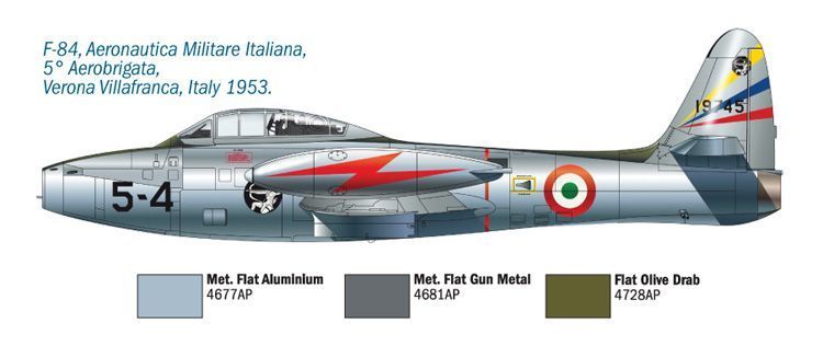 F-84 E/G Thunderjet IT1321 фото