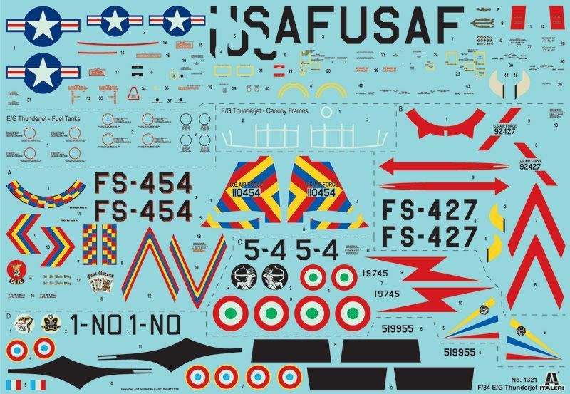 F-84 E/G Thunderjet IT1321 фото