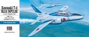 Збірна модель літака KAWASAKI T-4 "BLUE IMPULSE" D11 1:72 HS00441 фото