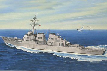 Збірна модель USS Arleigh Burke DDG-51 HB83409 фото