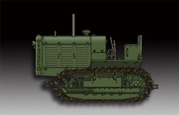 Російський ChTZ S-65 Tractor TR07112 фото