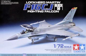 Збірна модель 1/72 Літак Lockheed Martin Ф-16 Fighting Falcon Тамія TAM60786 фото