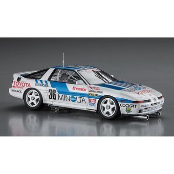 Збірна модель 1/24 японський автомобіль Minolta Supra turbo A70 1988 Inter Tec Hasegawa 21142 HS21142 фото