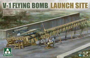 Збірна модель 1/35 Майданчик для запуску літаючої бомби V1 TK2152 фото