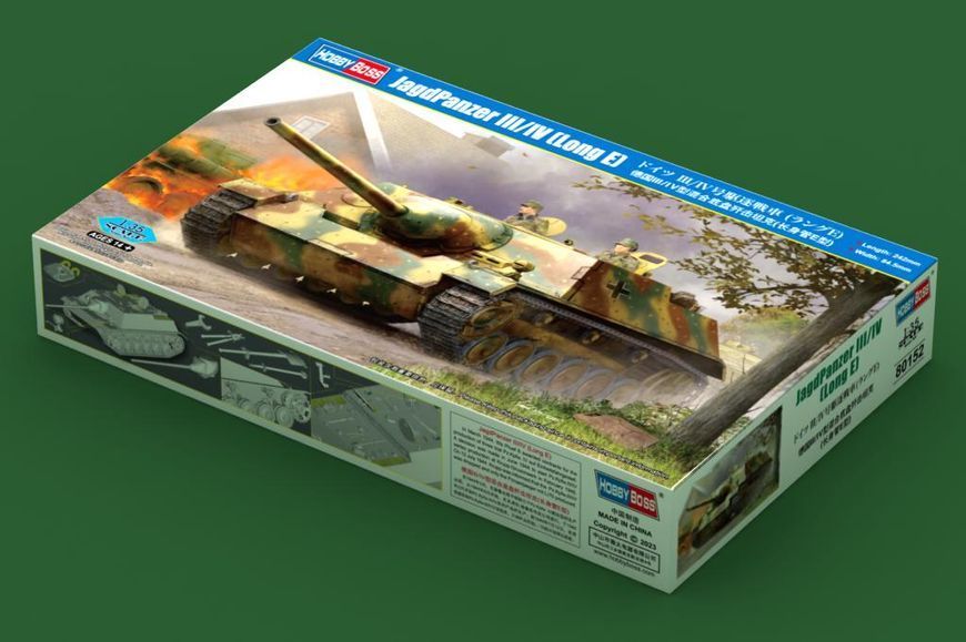 Збірна модель німецького танка JagdPanzer III/IV (Long E) HB80152 фото