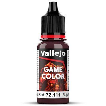 Акрилова фарба - Nocturnal Red Game Color Vallejo 72111 VAL 72111 фото