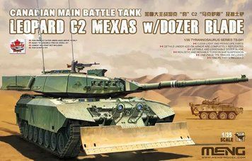 Канадський танк Leopard C2 MEXAS w/Dozer Blade TS-041 фото