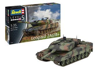 Збірна модель-копія Revell Танк Леопард 2 A6M+ рівень 5 масштаб 1:35 REV03342 фото