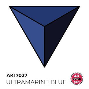 Акрилова фарба ULTRAMARINE BLUE / Ультрамарин синій QUICK GEN COLOR AK-interactive AK 17027 AK17027 фото