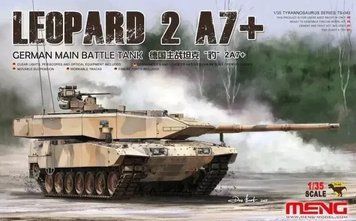 Збірна модель Leopard 2 A7+ Німецького основного бойового танка TS-042 фото