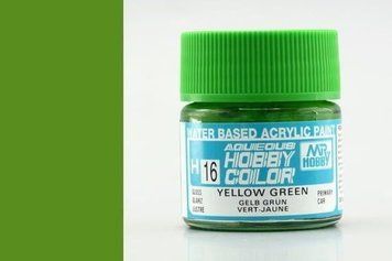 Фарба Mr. Hobby H16 (жовто-зелена / YELLOW GREEN) H16 фото