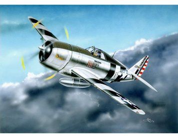 Збірна модель винищувача P-47D "Razorback" TR02262 фото