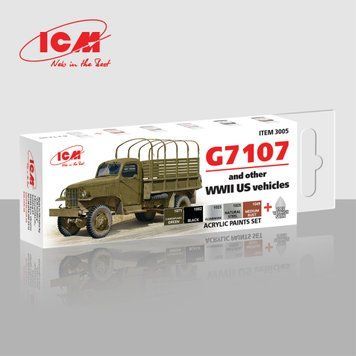 Набір фарб для G7107 та іншої техніки США ICM3005 фото