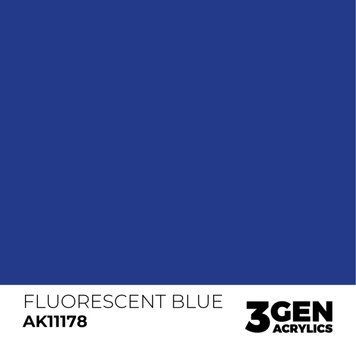 FLUORESCENT BLUE - STANDARD / СИНІЙ, ЩО СВІТИТЬСЯ AK11178 фото