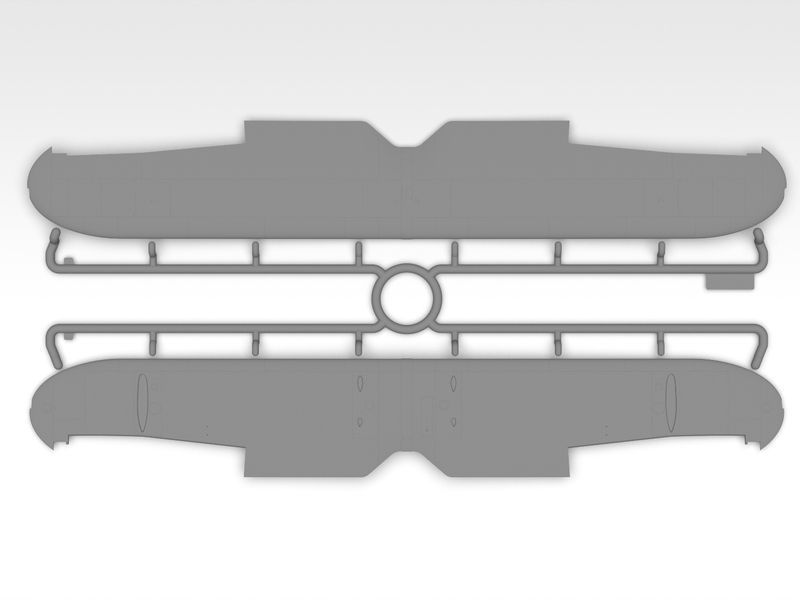 Збірна модель ICM 1/32 Hs 123A-1, німецький штурмовик 2 СВ (32014) ICM32014 фото